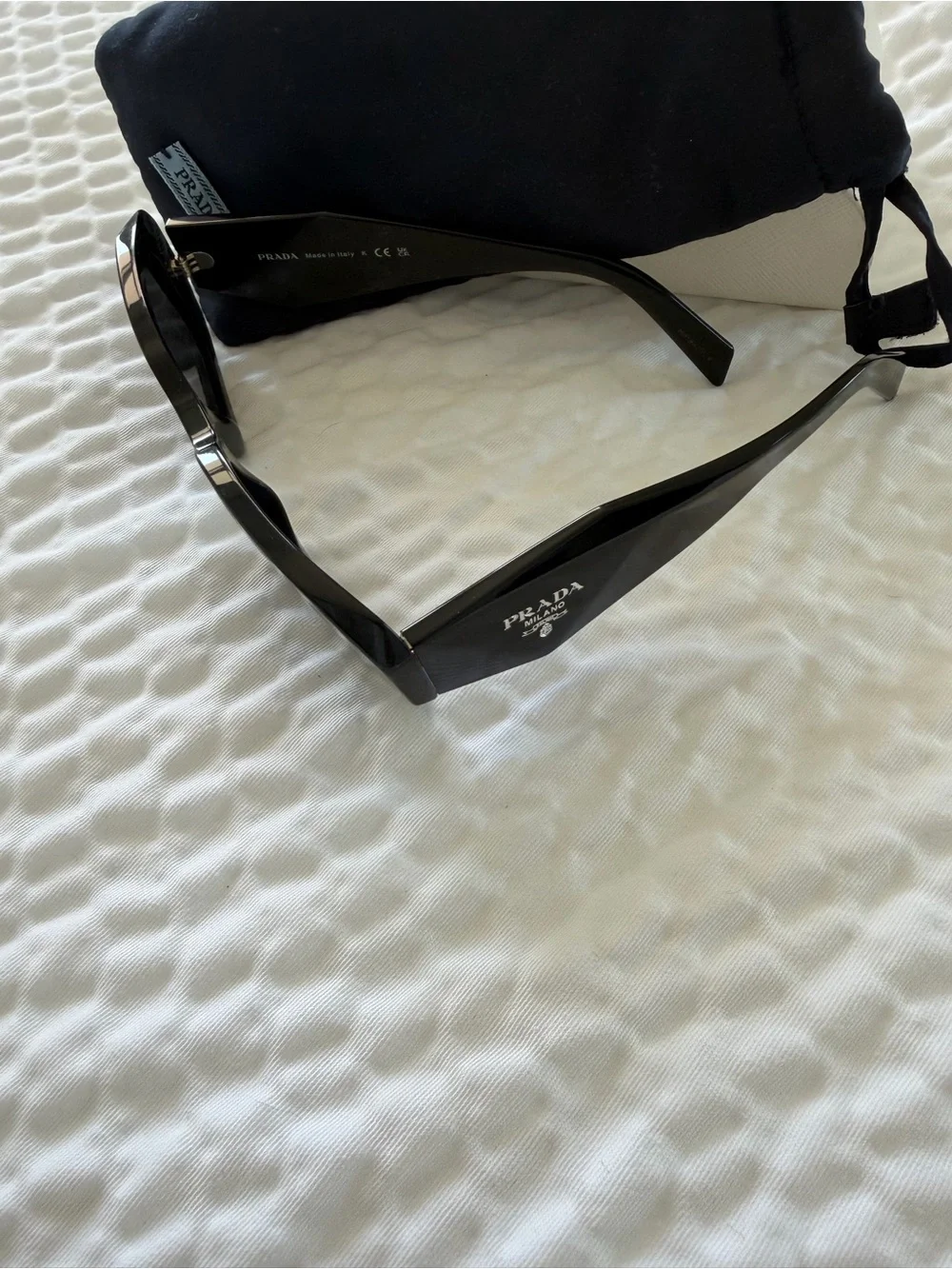 Prada Black Symbole Sunglasses